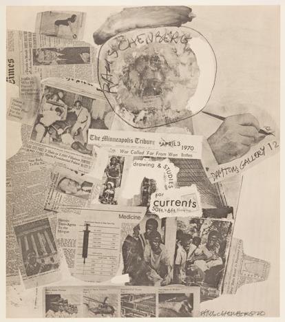 © Robert Rauschenberg Foundation. Image licensed by Artist Rights Society (ARS).