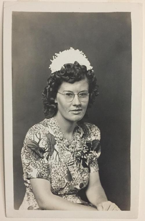 Portrait of Eula Foust Mannon