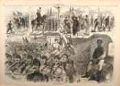 The Songs of the War, from "Harper's Weekly"