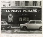 Storefront of La Veuve Pichard, Paris, October 1977