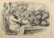 Upon What Meat Doth this Our Caesar Feed that He Hath Grown so Great?, from "Harper's Weekly"