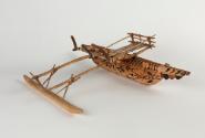 Model Outrigger Canoe