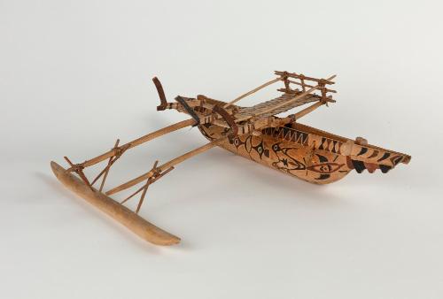 Model Outrigger Canoe