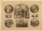 Thanksgiving Day, November 24, 1864, from "Harper's Weekly"