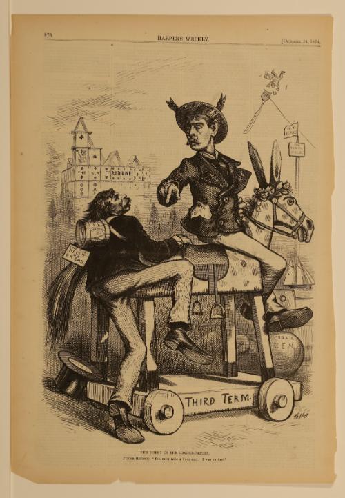 The Hobby in the Kinder-Garten, from "Harper's Weekly"