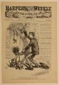 The Mysterious Influence of the New York ‘Herald!’, from "Harper's Weekly"