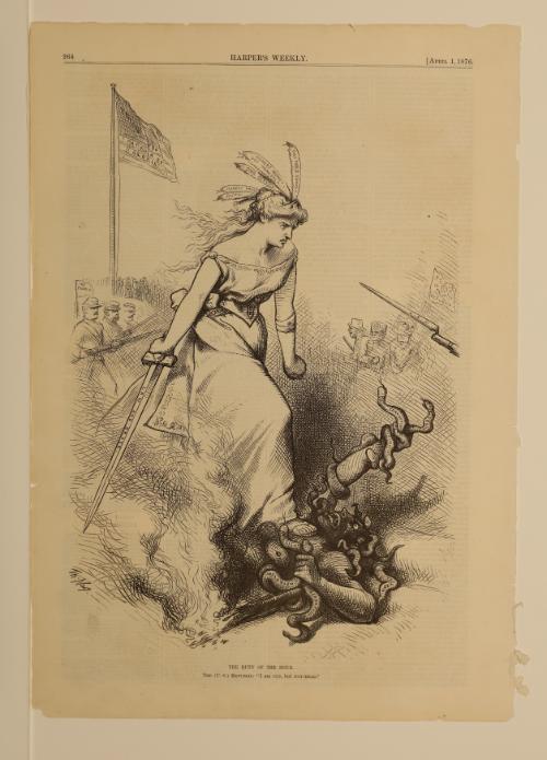 The Duty of the Hour, from "Harper's Weekly"