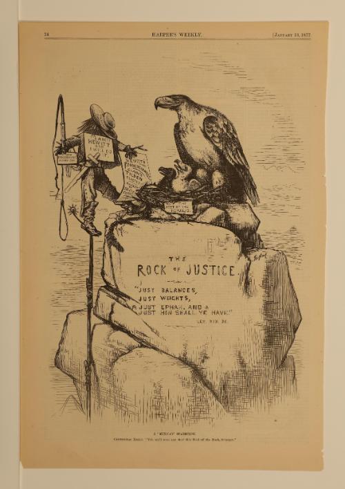 The 'Mexican' Scarecrow, from "Harper's Weekly"