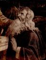 Detail of Moses's Head in Punishments of the Sons of Corah by Botticelli