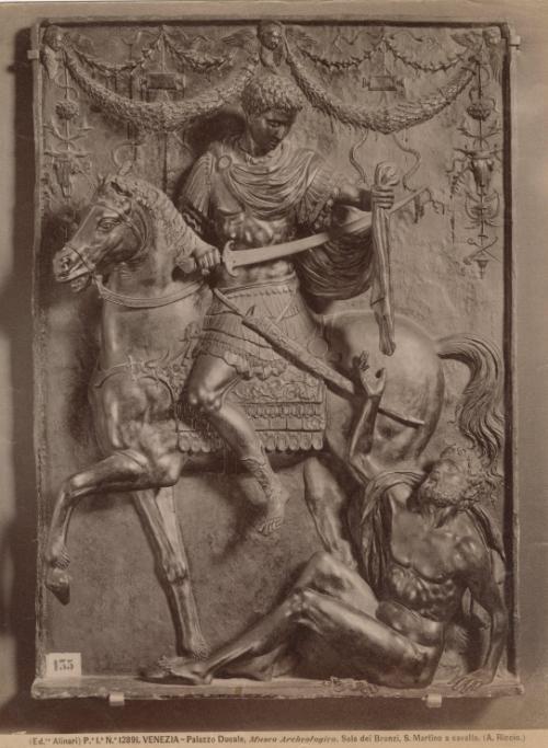 Venezia - Palazzo Ducale, Museo Archeologico. Sala dei Bronzi, S. Martino a cavallo