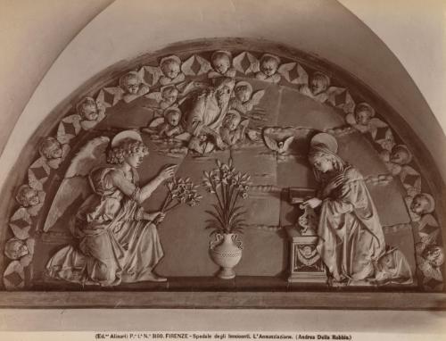 Firenze - Spedale degli Innocenti. L'Annunziazione