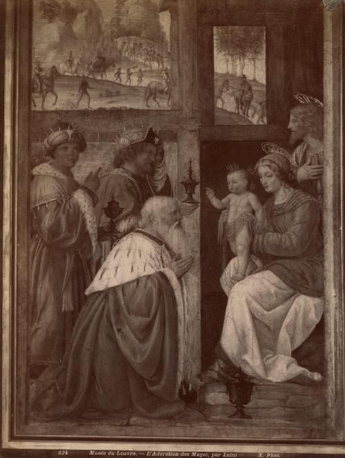 Musée du Louvre. - L'Adoration des Mages