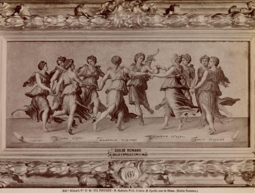 Firenze - R. Galleria Pitti. Il ballo di Apollo con le Muse