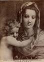 Firenze - R. Galleria Uffizi. Dettaglio del quadro - La Madonna delle Arpie