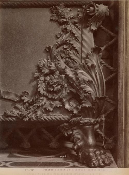 Detail of Tomb of Giovanni and Piero de Medici