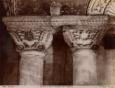 Detail of two columns in the Vestibule of the Basilica of S. Marco