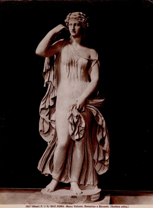 Roma - Museo Vaticano. Danzatrice o Baccante