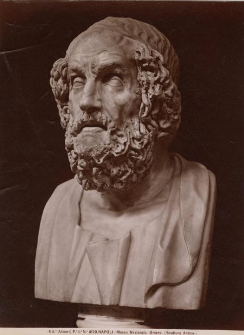 Napoli - Museo Nazionale. Omero