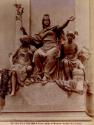 Roma - L'America, dettaglio del Monumento a Garibaldi