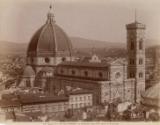 Firenze - La cattedrale vista dalla cupola di S. Lorenzo