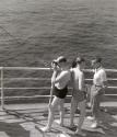 The cameras came out of their cases, voyage on S.S. Andros, Greece
