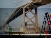 Camera Obscura: View of the San Francisco Bay Bridge inside Pier 24
