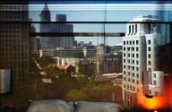 Camera Obscura: View of Atlanta Looking South Down Peachtree Street in Hotel Room