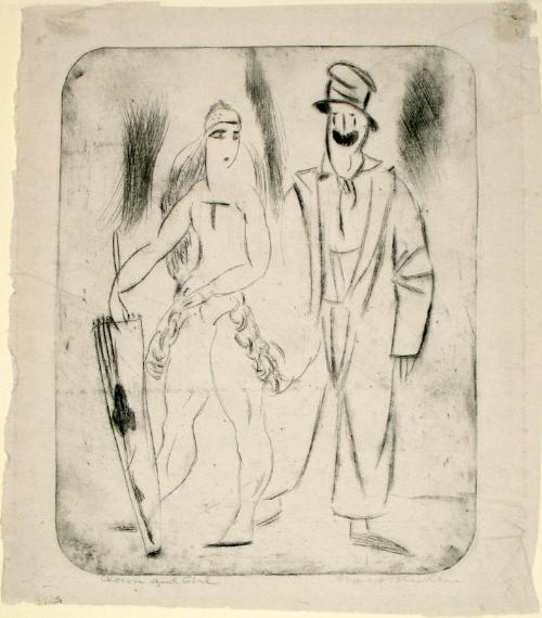 Clown and Girl