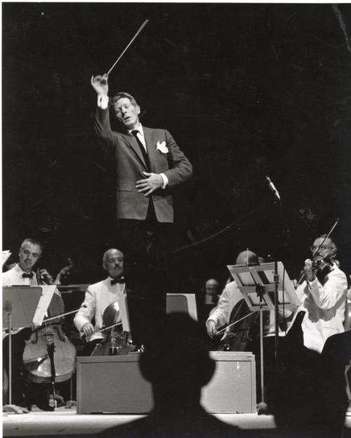 Danny Kaye Conducting at Tanglewood