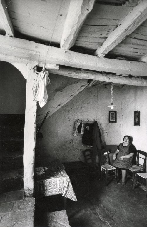 A matron in her home; Isnello, Sicily