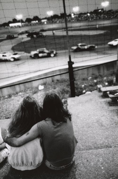 Couple in Love, Seekonk Speedway, Seekonk, MA, from the series "Speedway 1972"
