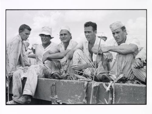 The line. Twenty-five, five, thirty-five, forty and fifteen years, from the series "Conversations with the Dead"