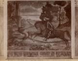 Venezia. Chiesa di S. Giorgio Maggiore, Sala del Conclave. S. Giorgio che uccide il Drago, sotto varie storie