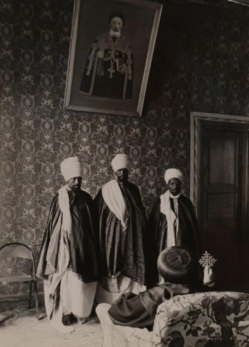 The Abuna: The Abuna receives his visitors, Ethiopia