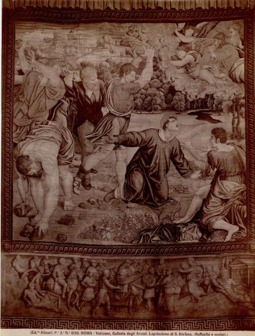 Roma - Vaticano, Galleria degli Arazzi. Lapidazione di S. Stefano