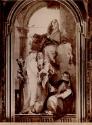 Venezia  - Chiesa dei Gesuati. La Madonna in trono, nel basso varie Sante