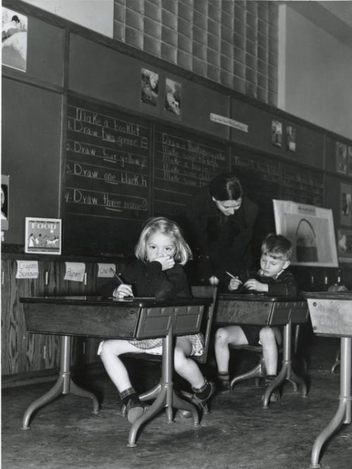 School room, Greenbelt, Maryland