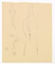 [Giraffe Sketches; hind foot]