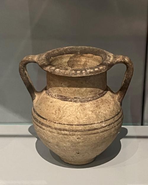 Bichrome amphora (storage jar)