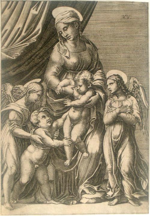 Virgin and Child with St. John and Two Angels