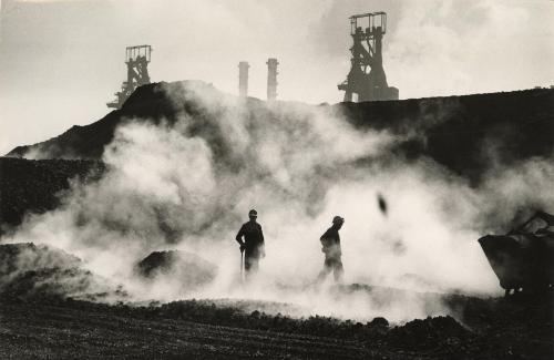 Usinor steel workers, France