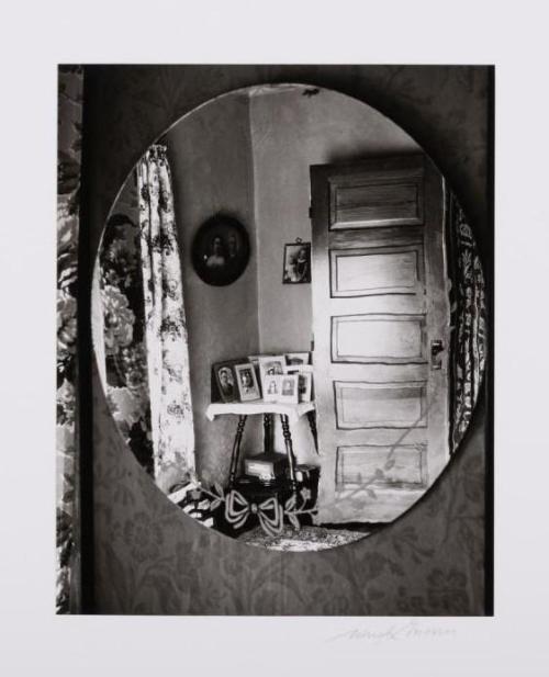 Front Room Reflected in Mirror, The Home Place, near Norfolk, Nebraska