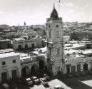 Section of the old part of Tripoli as seen from the Castle, Libya.