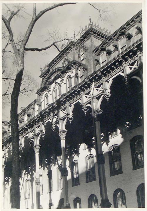 Untitled from the series "Architecture" (United States Hotel, Saratoga)