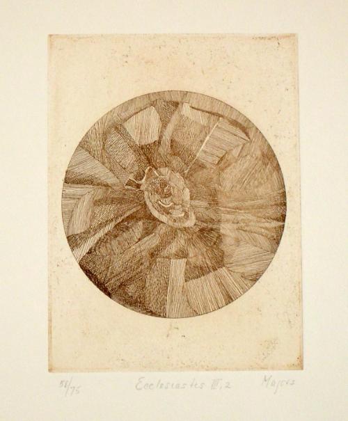 Ecclesiastes III:2, from the series "Etchings from Ecclesiastes"