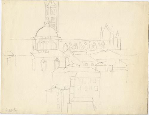 Sketch of the Duomo di Siena