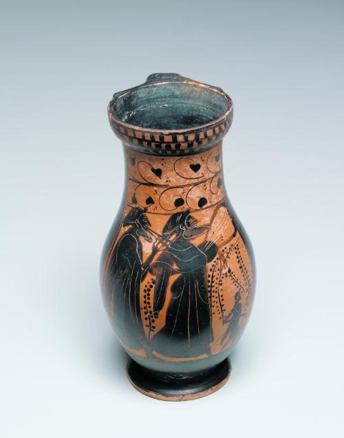 Black-figure olpe (pitcher)