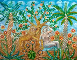 Nude With Lion