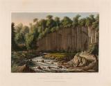 Basaltic Rocks, in Washilabou or Cumberland Valley, St. Vincent from "Scenery of the Windward and Leeward Islands"