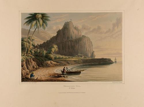 Brimstone Hill, St. Kitts, from "Scenery of the Windward and Leeward Islands"